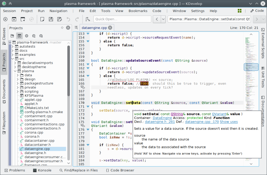 Вышла KDevelop 5.0, бесплатная открытая кроссплатформенная IDE_1