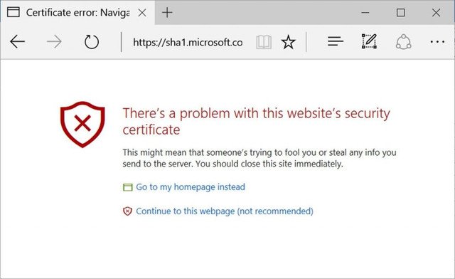 Сайты, использующие сертификаты SHA-1, скоро перестанут открываться во всех популярных браузерах_2