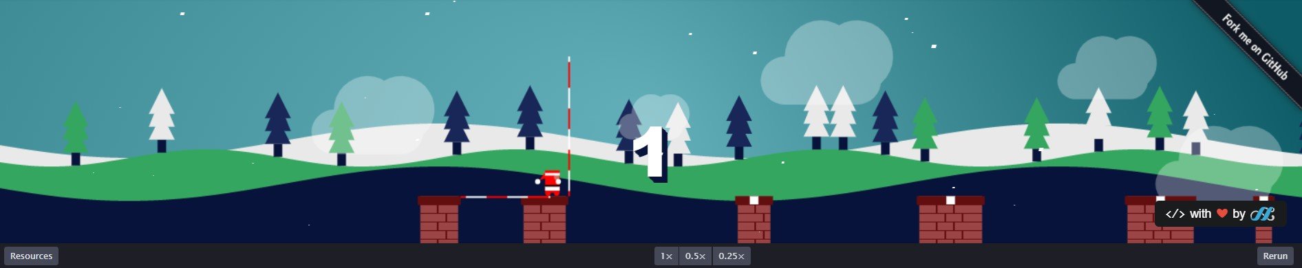 Спасите Санту от суицида: игра «Помощник Санты» на CodePen_3