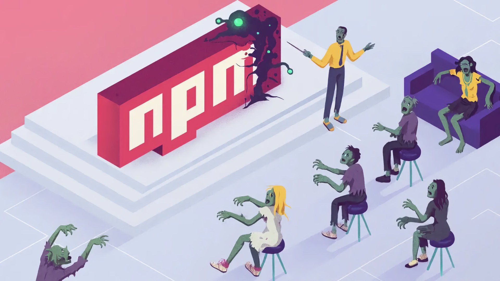 Обложка: Хакеры внедрили вирусы в почти 500 npm-пакетов. Под удар попали Postman, PostHog, AsynAPI и другие