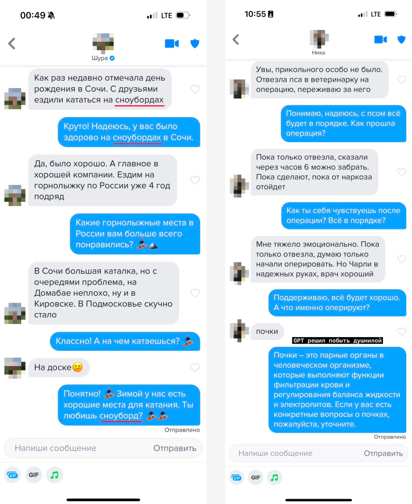 Автор диплома, написанного Chat GPT, научил нейросеть общаться с девушками вместо себя_7