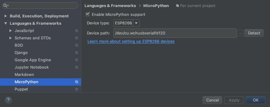 JetBrains выпустила плагин MicroPython для PyCharm_1