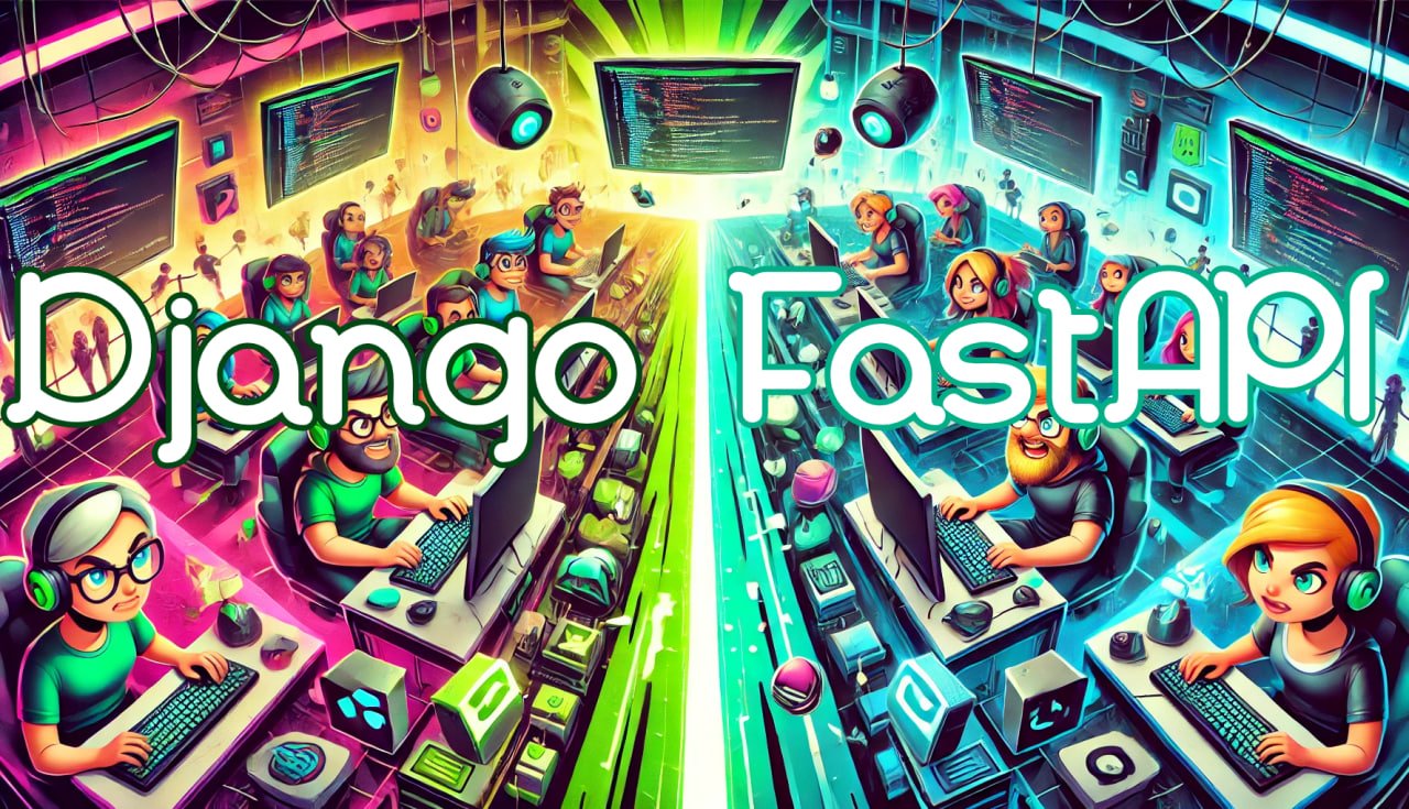 Обложка: Django vs FastAPI в 2025 году: какой фреймворк выбрать?