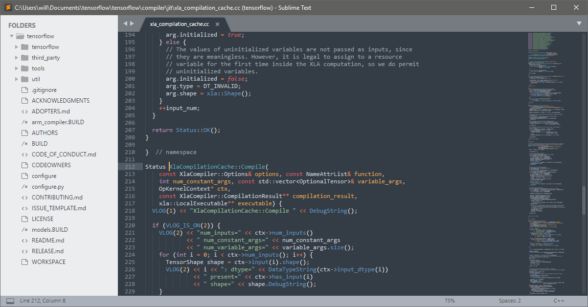 Текстовый редактор Sublime Text 3.0 вышел из беты_1