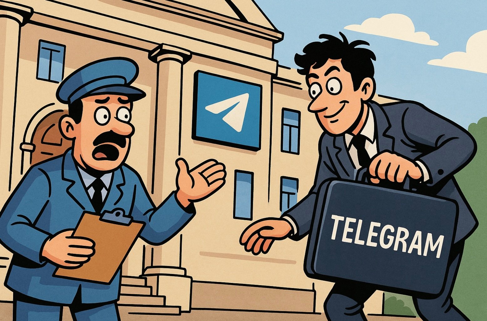 Обложка: Telegram Messenger Inc. откроет представительство в РФ