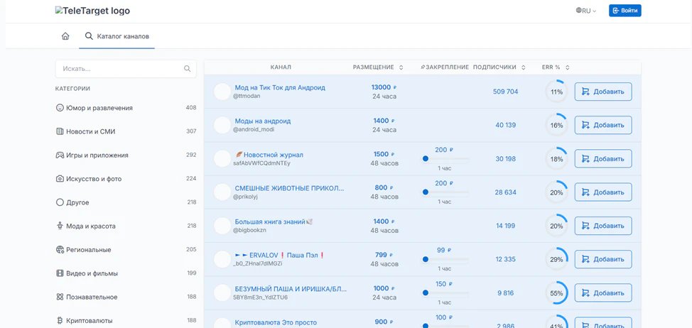 Топ-15 бирж рекламы в Telegram в 2026 году – рейтинг сервисов_98