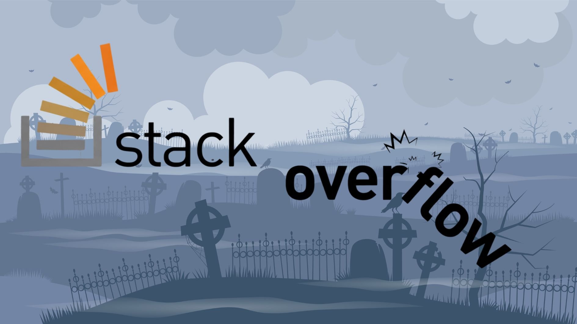 Обложка: Stack Overflow теряет аудиторию: с пика в 200 000 вопросов до 3862 в месяц