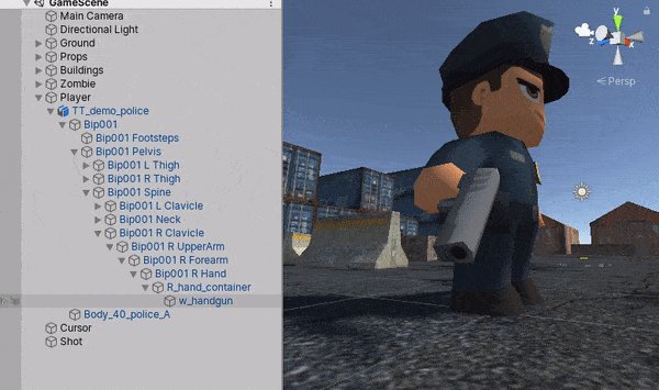 Создаём простой зомби-шутер на Unity_144