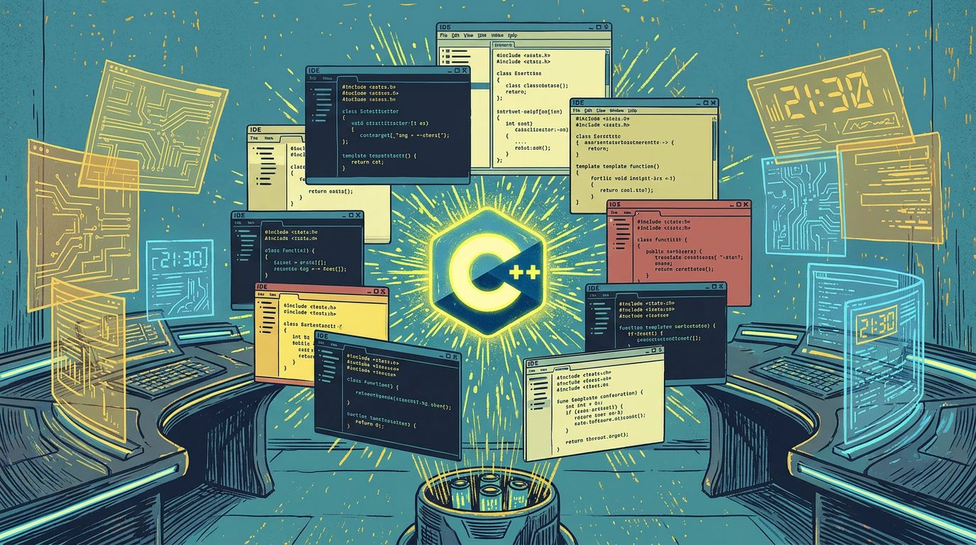 Обложка: Топ-8 популярных IDE для программирования на C++