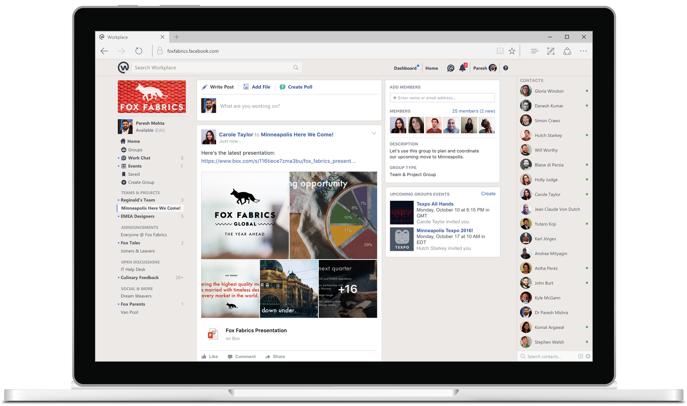 Workplace, сервис Facebook для общения внутри компаний, получит обновление_5