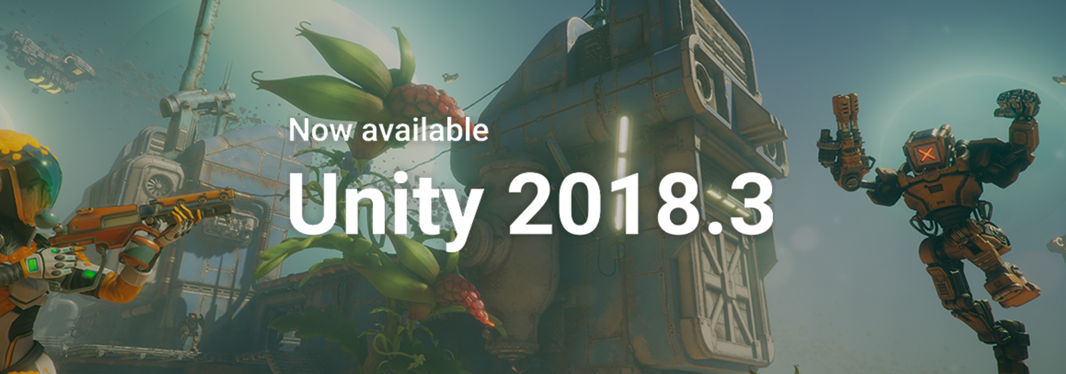 Обложка: Вышел игровой движок Unity 2018.3