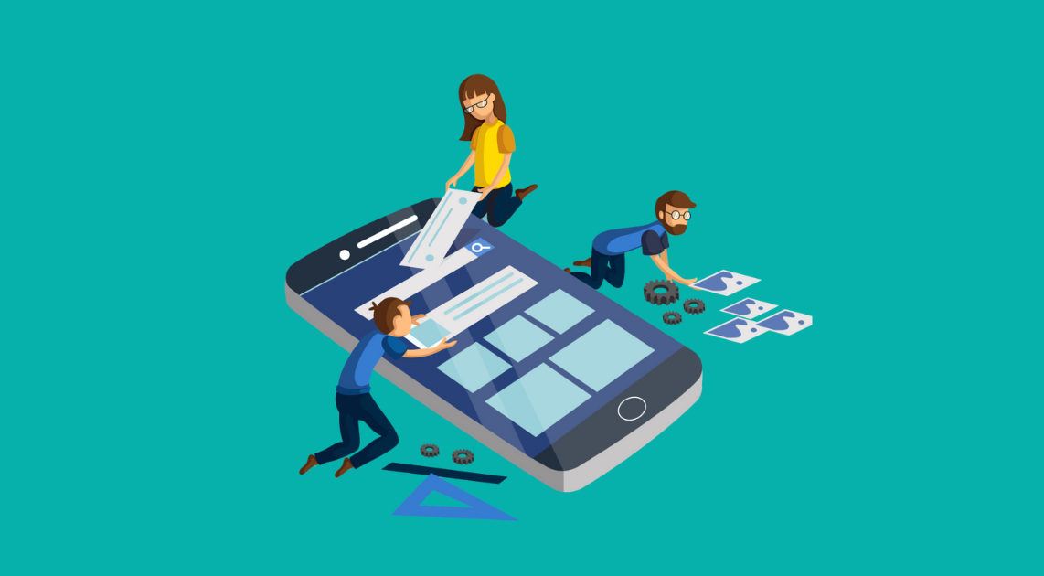 Обложка: Создаём мобильное приложение с нуля: от идеи до публикации в App Store и Google Play