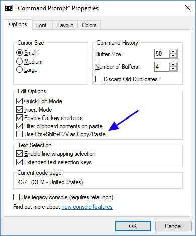 В Bash-консоли новой Windows 10 обнаружена поддержка Ctrl+Shift+C и Ctrl+Shift+V_1
