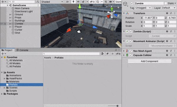 Создаём простой зомби-шутер на Unity_205