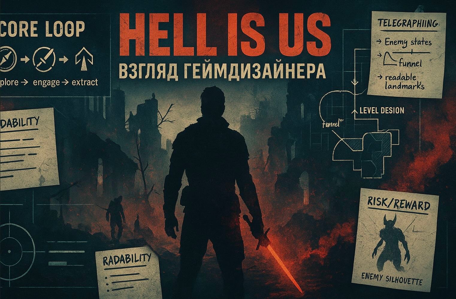 Обложка: Обзор Hell is Us c точки зрения геймдизайнера