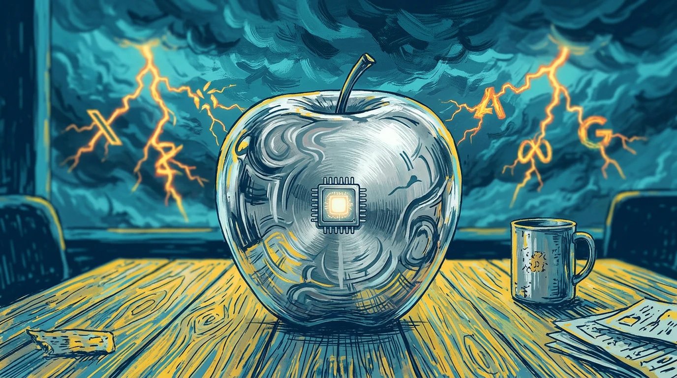Обложка: Apple отказалась строить собственные LLM — Siri переведут на Gemini
