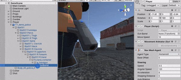 Создаём простой зомби-шутер на Unity_148