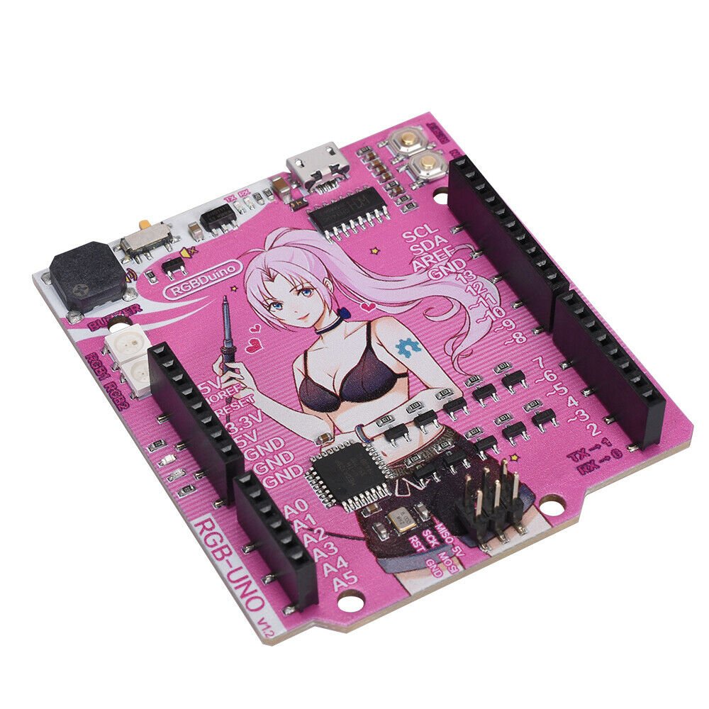 Аниме и плата Arduino? Сложно поверить, но такое существует — RGBDuino_1