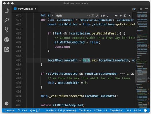 Релиз Visual Studio Code 1.16_9