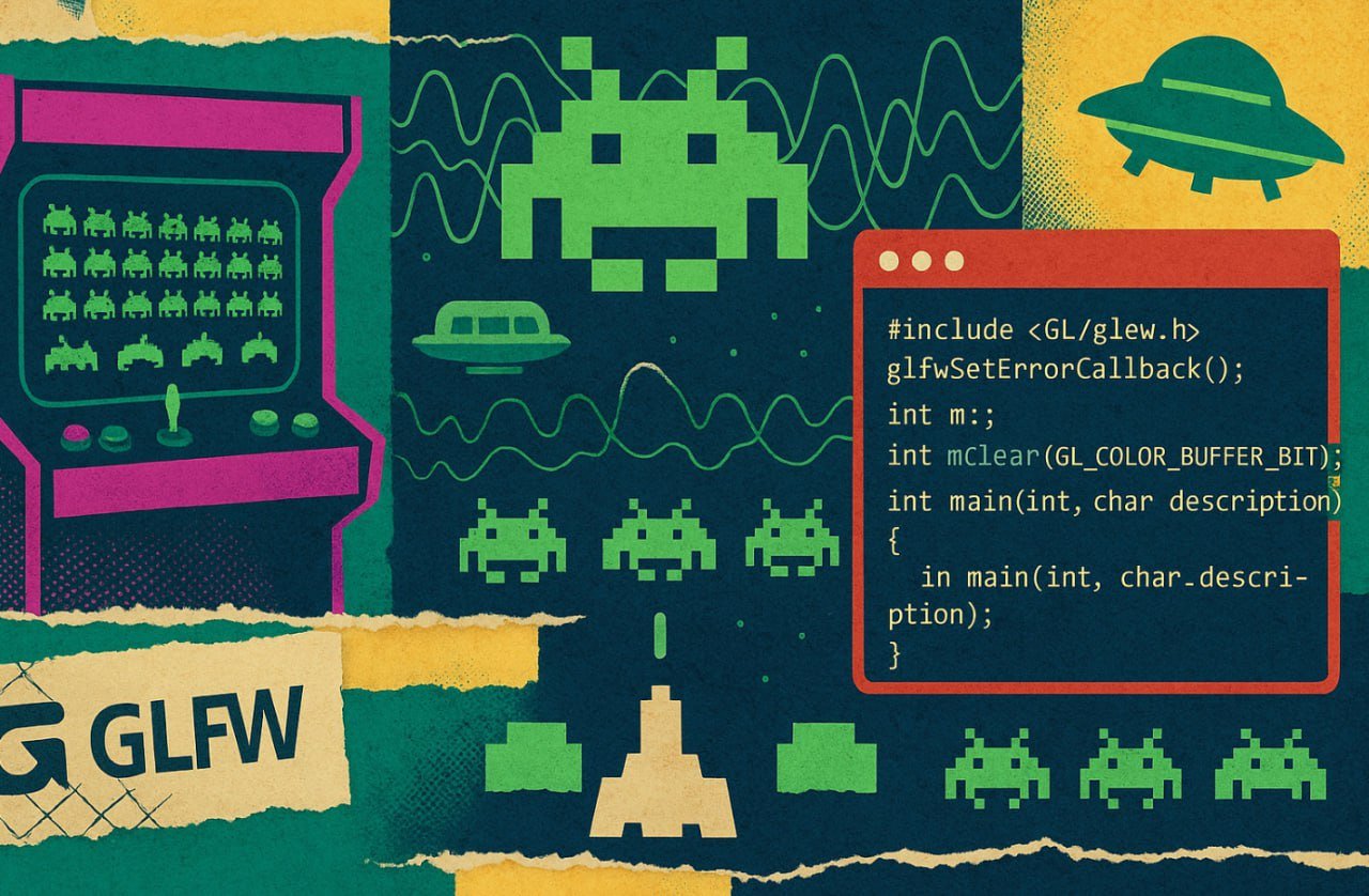 Обложка: Space Invaders «с нуля» — Часть 1, создаём окно
