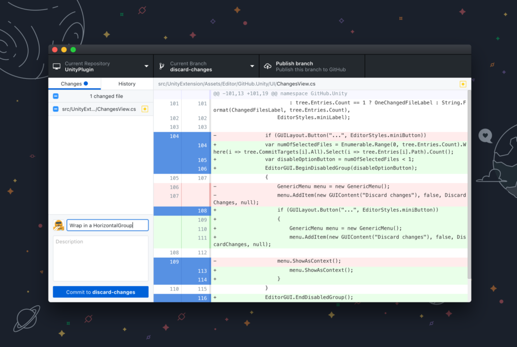 GitHub сообщила об интеграции с Atom и выпуске GitHub Desktop Beta_8