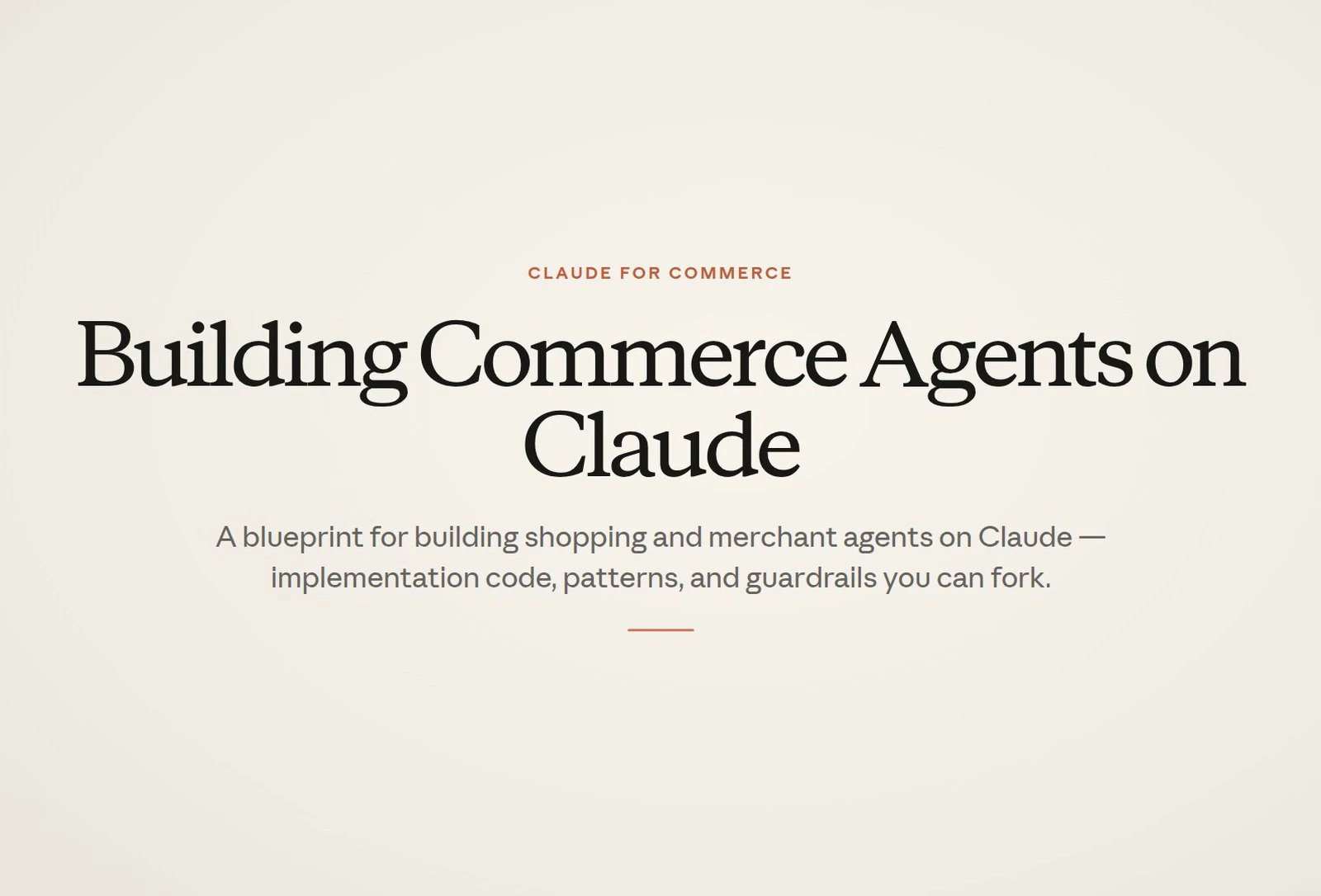 Обложка: Anthropic открыла Claude Commerce Agents: чертёж торгового агента на Claude