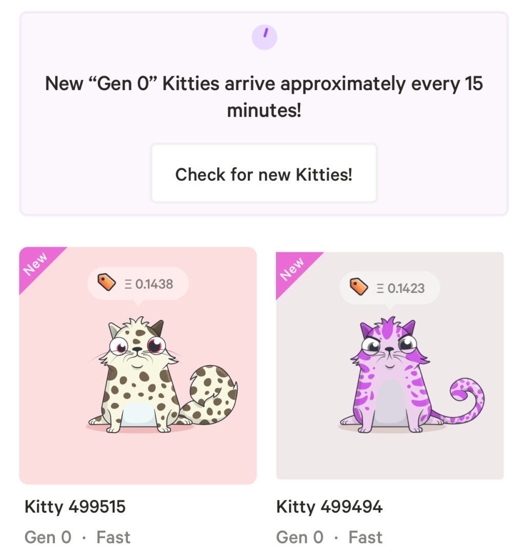 CryptoKitties расширяются на мобильные платформы_2