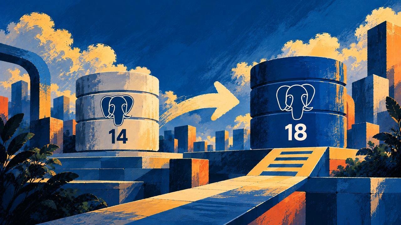 Обложка: Как обновить PostgreSQL с минимальным простоем: pg_upgrade, логическая репликация и план отката