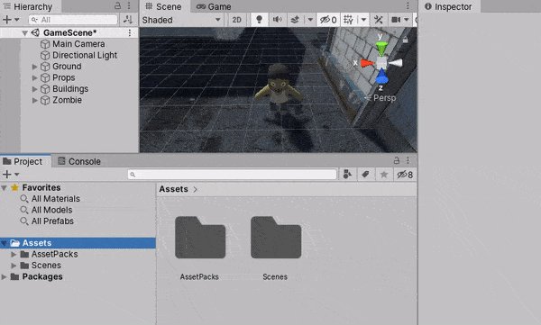Создаём простой зомби-шутер на Unity_38