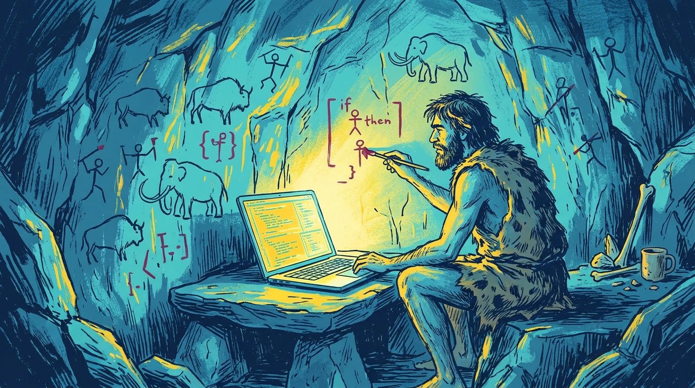 Обложка: Caveman: плагин для Claude Code, который экономит 75% токенов через «пещерный» стиль