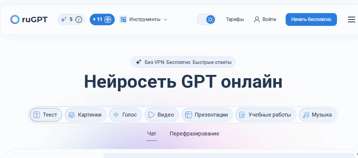 Агрегаторы нейросетей: рейтинг 10 лучших российских сайтов в 2026 году_26