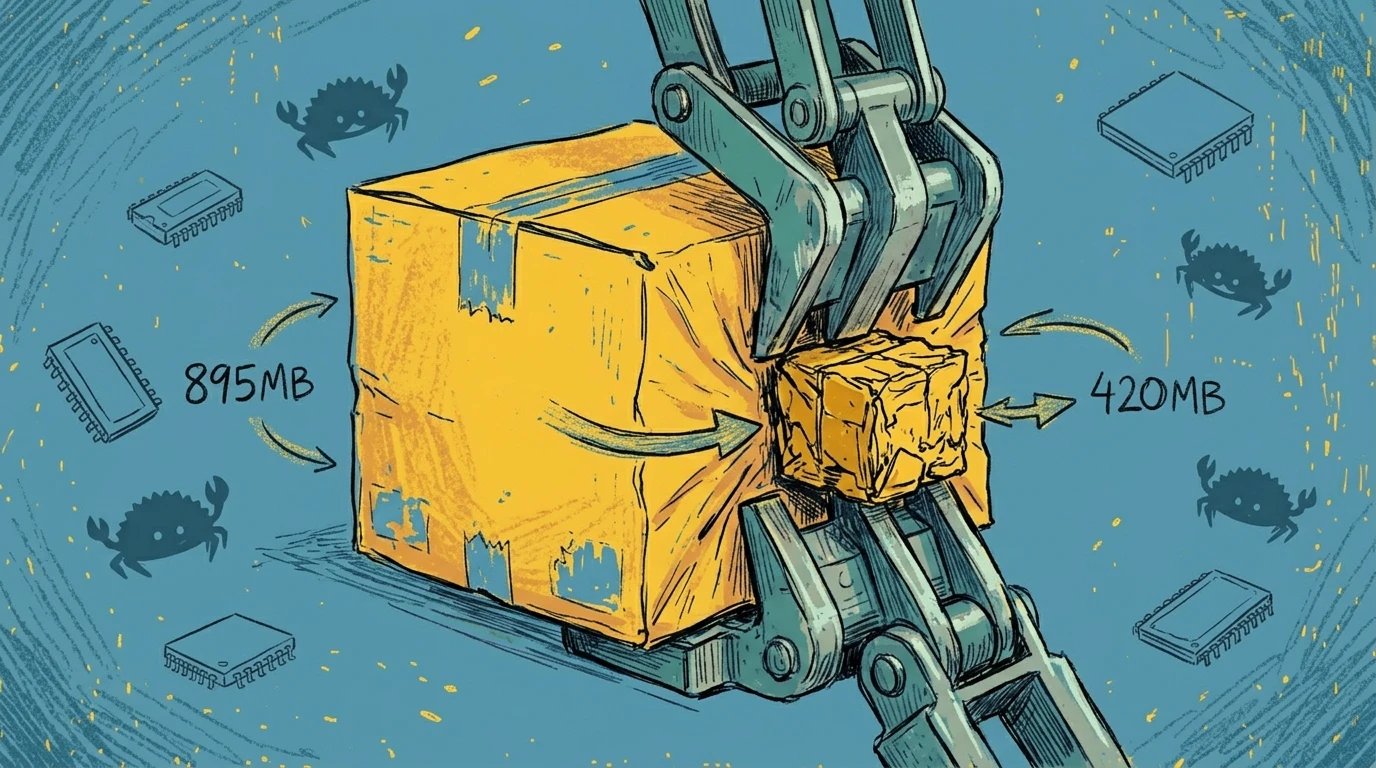 Обложка: Box в Rust: как уменьшить память программы с 895 до 420 МБ