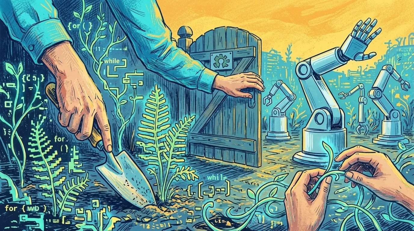 Обложка: Godot запретил код от ИИ-агентов: почему open source борется с AI slop