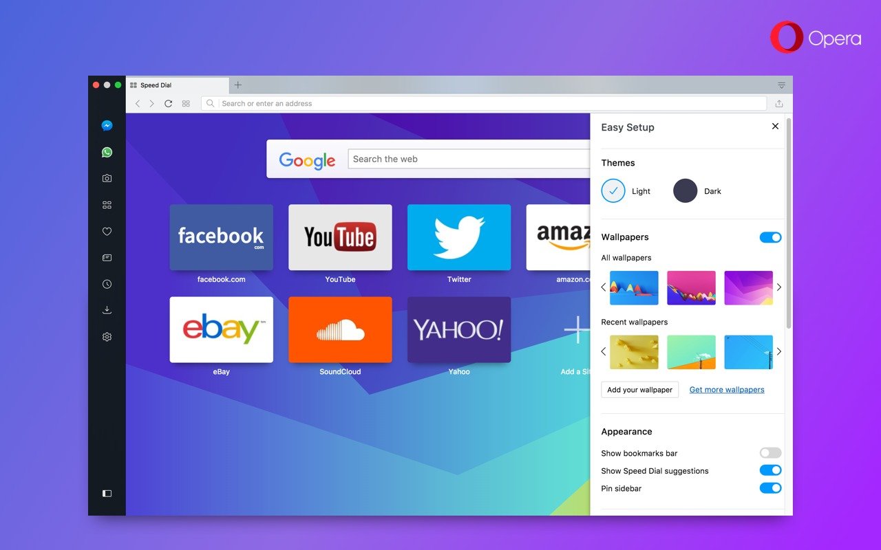 Редактируемые скриншоты и VK Messenger в боковой панели: выпущен браузер Opera 49_18