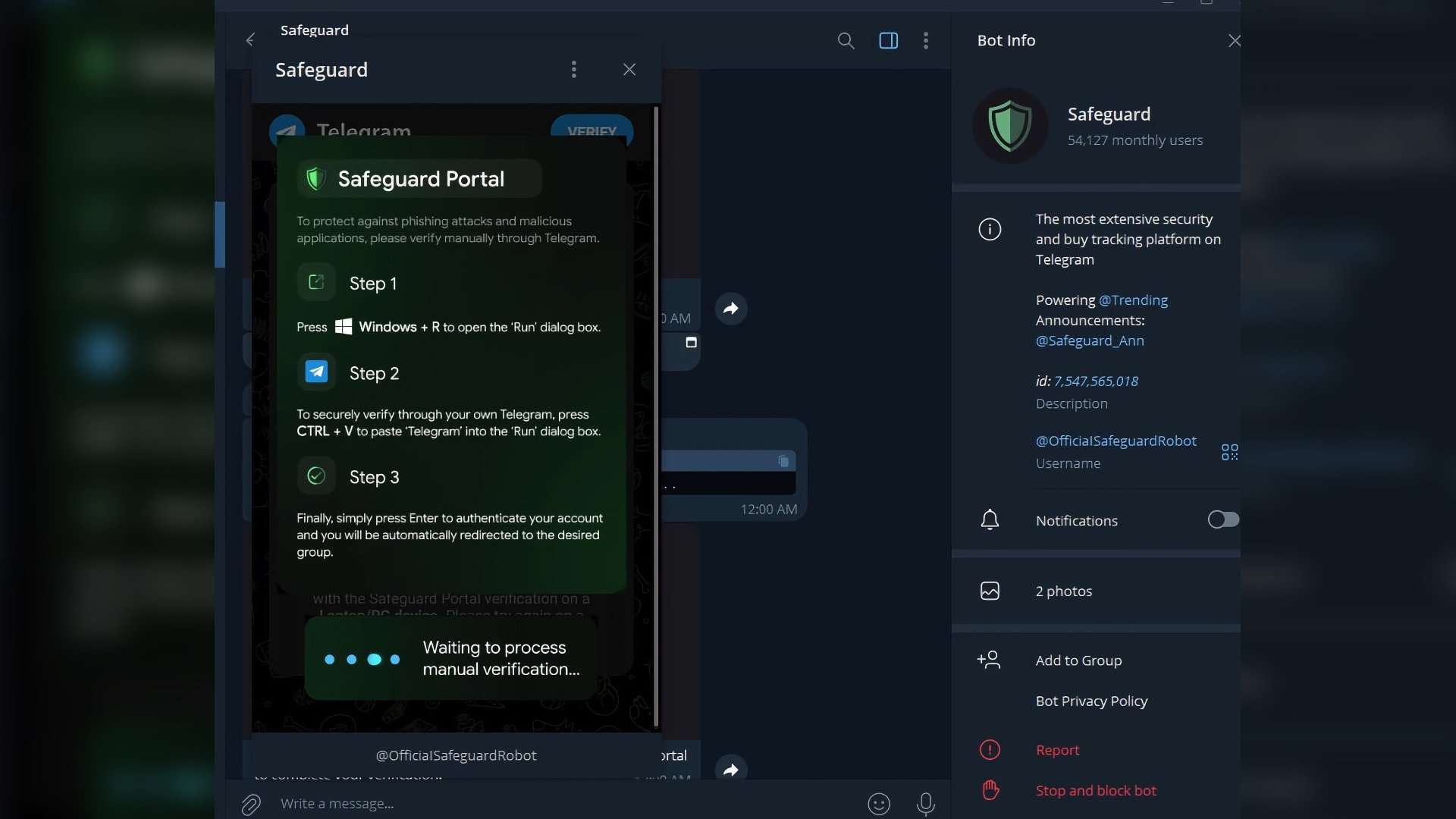 Telegram, CAPTCHA и запуск вредоноса в PowerShell: подробности новой хакерской схемы_7