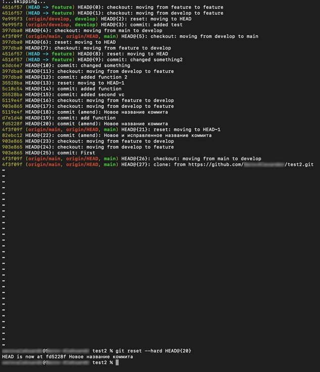 Машина времени: как отменить изменения в Git_62