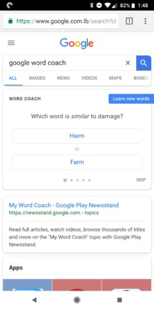 Google запустила в своём поисковике игру-словарь Word Coach_6