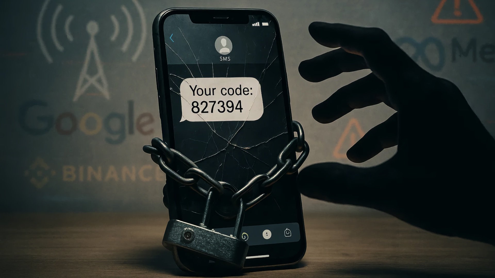 Обложка: Почему SMS больше нельзя доверять: коды от Google и *Meta шли через третьи руки