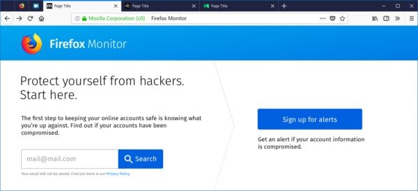 Mozilla анонсировала инструмент для проверки фактов взлома почтовых аккаунтов_3