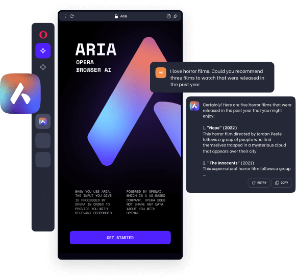 Вышла stable-версия браузера Opera One с GPT-ботом Aria для Windows, Mac и Linux_5