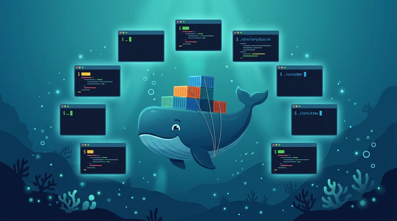 Обложка: 10 команд Docker, которые должен знать каждый разработчик