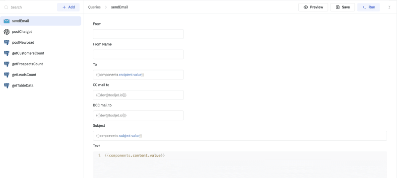 Собираем умную CRM на ChatGPT, PostgreSQL и ToolJet_106