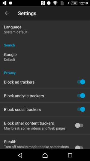 Mozilla выпустила Android-версию браузера Firefox Focus с блокировщиком рекламы_5