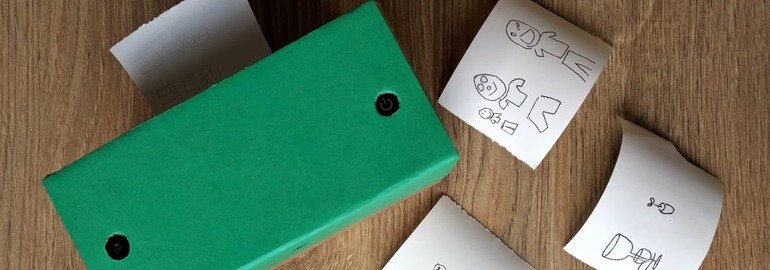 Обложка: Инженер сконструировал Draw This, фотокамеру-полароид с нейросетью