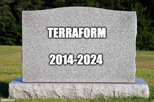 Обложка: Начало конца Terraform?