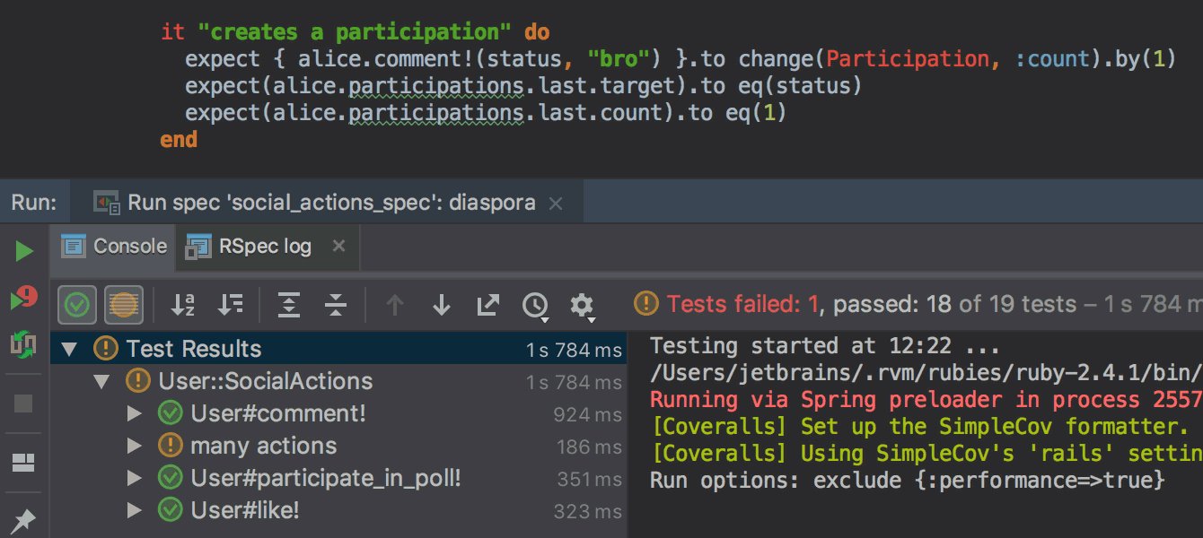 JetBrains опубликовала IDE RubyMine 2018.2_10