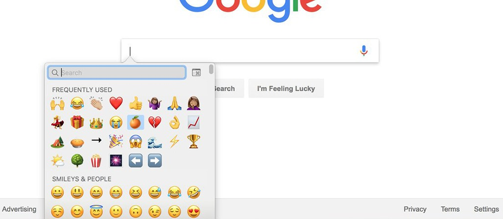 В тестовой сборке Google Chrome появилась панель с эмодзи-символами_4