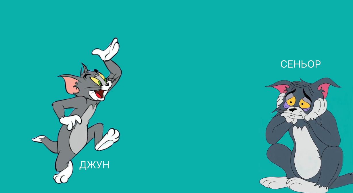 Обложка: ПОВ: джун и сеньор проходят собеседование