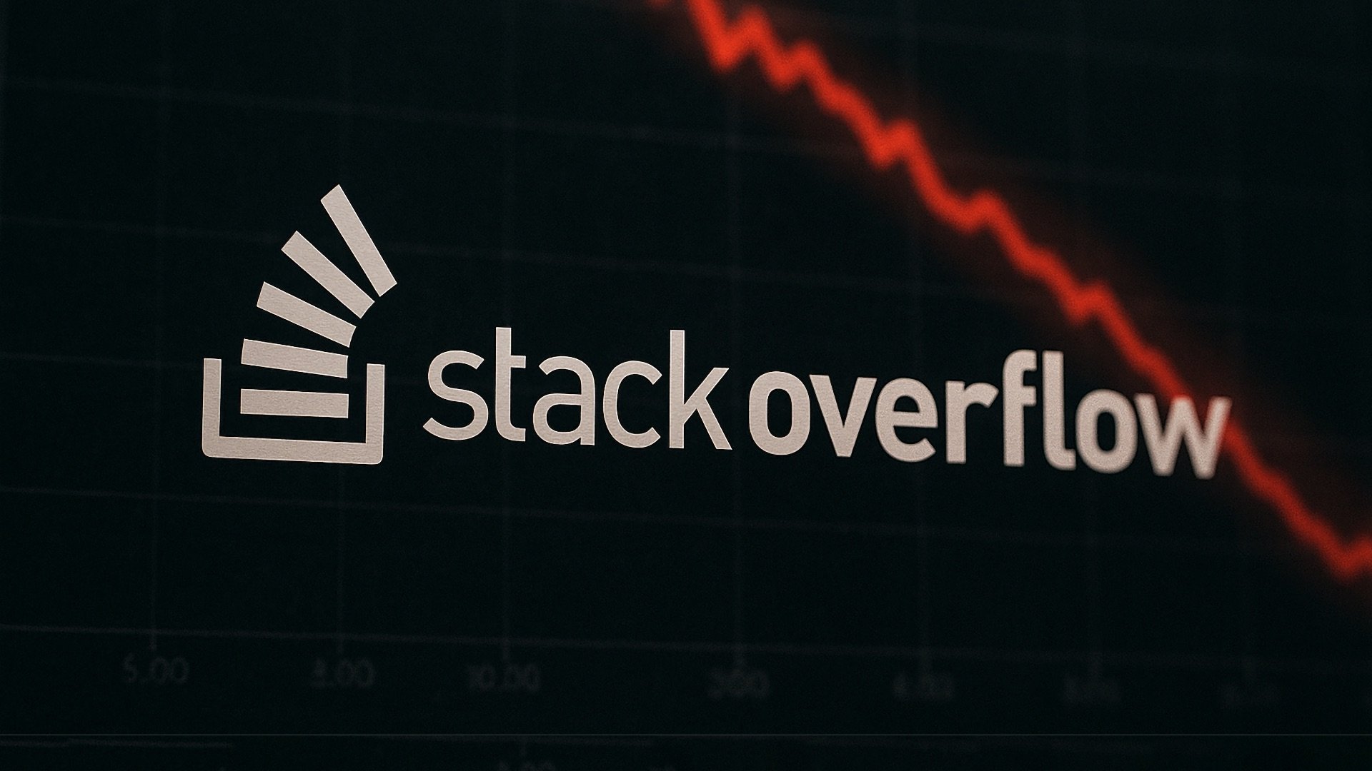 Обложка: Трафик Stack Overflow рухнул на 90% с 2020 года — сервис ждет ребрендинг