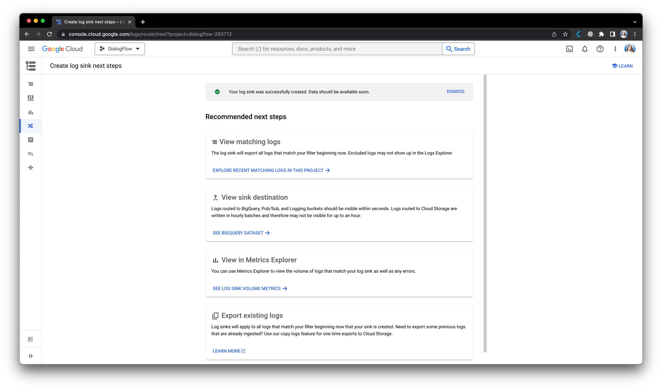Из цикла ETL для зоопарка ботов: из Dialogflow в BigQuery_35